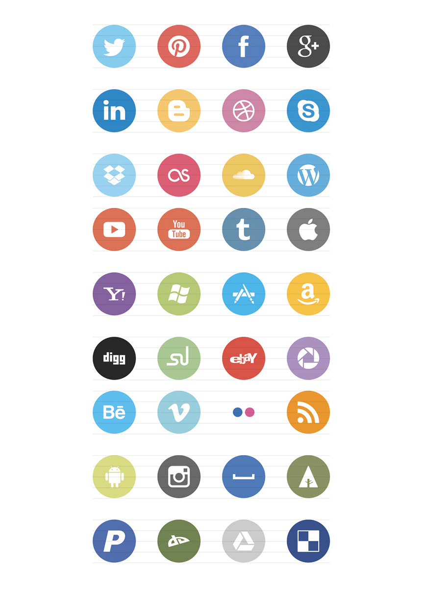 Free Social Media Icon Sets To Download 863x1203 Free Social Media Icon Sets To Download