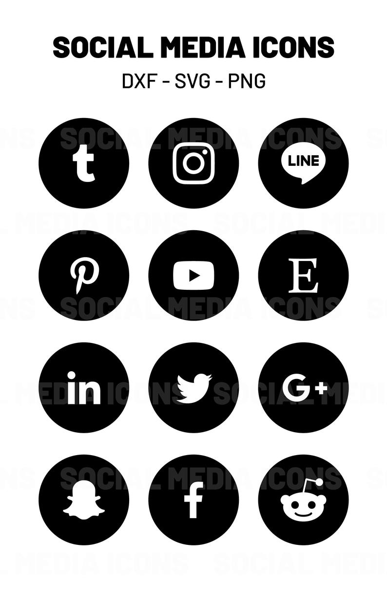 Social Media Icons Dxf Png Circle Social Media Etsy 794x1230 Social Media Icons Dxf Png Circle Social Media Etsy