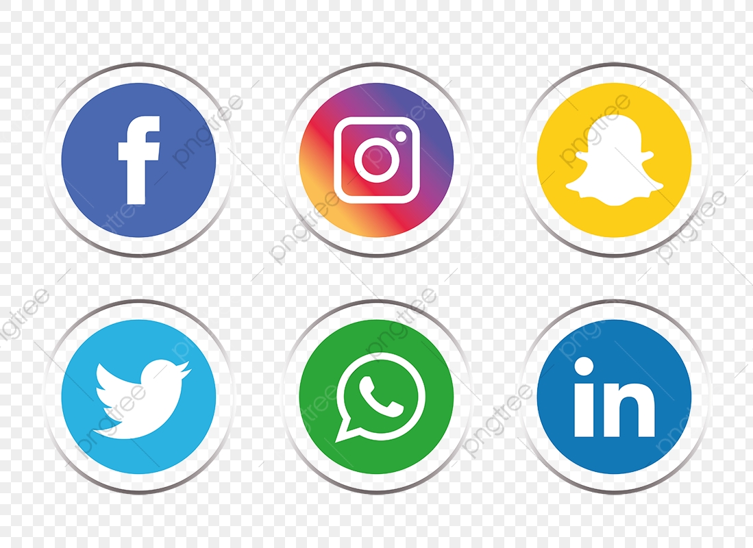 1099x800 Social Media Icons Set, Social Media Icons, Social Media, Social