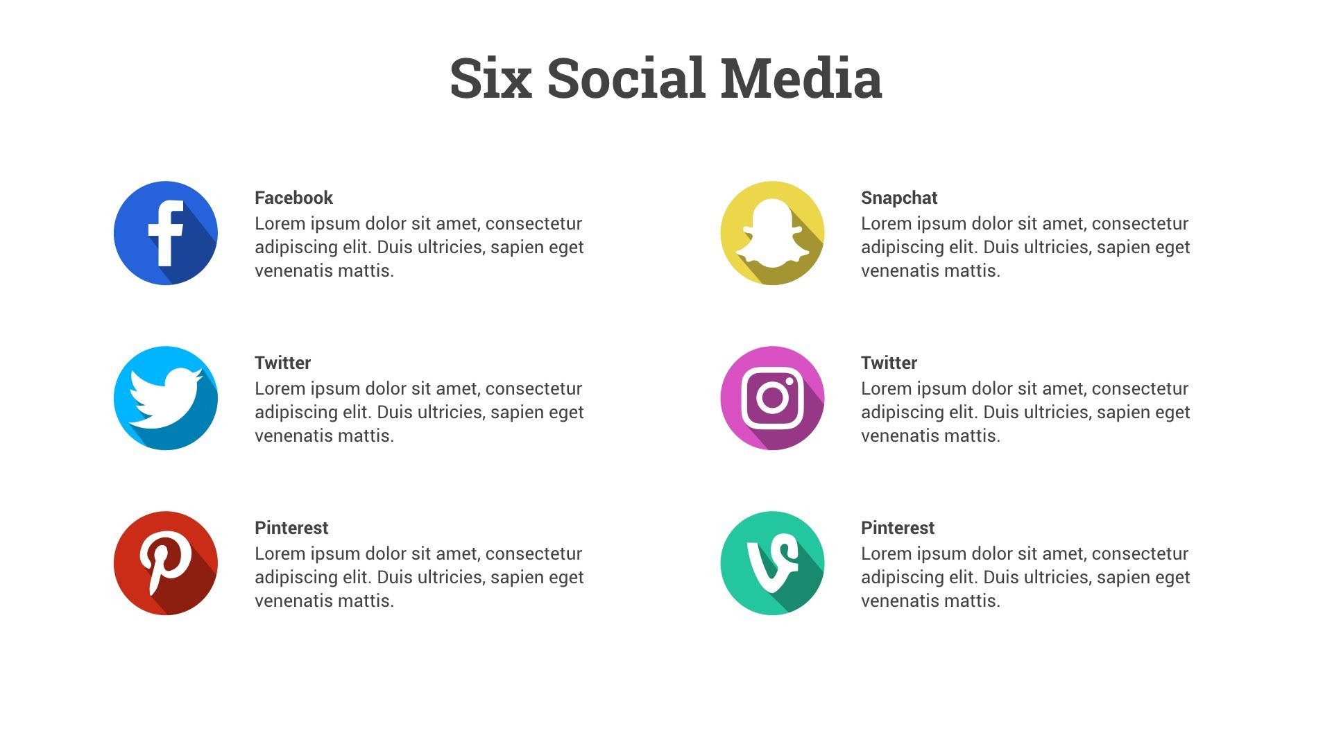 Social Media Icons For Powerpoint Keynote 1920x1080 Social Media Icons For Powerpoint Keynote