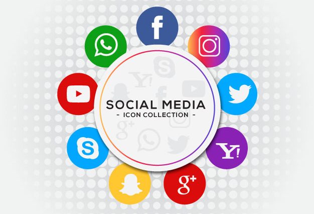 Social Media Icons Free Graphics Resource 626x426 Social Media Icons Free Graphics Resource