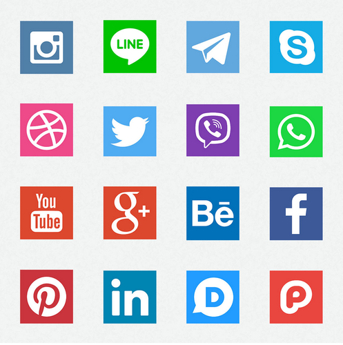 Social Media Icon at Vectorified.com | Collection of Social Media Icon ...