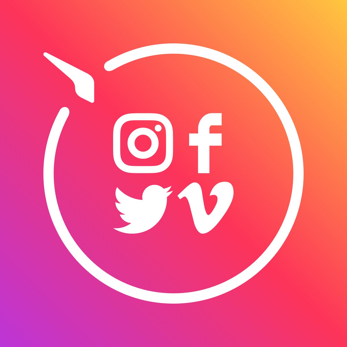 Anmeld Af Social Media Icons Appen Feedback Og 1200x1200 Anmeld Af Social Media Icons Appen Feedback Og