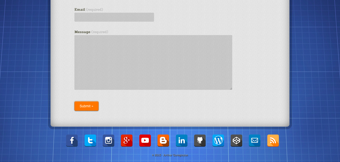 1366x651 Social Media Follow Buttons Bar Wordpress Plugin