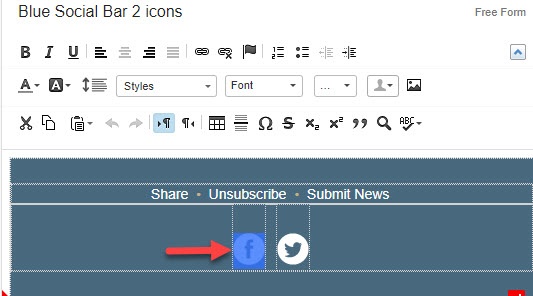 Social Media Icon Bar at Vectorified.com | Collection of Social Media ...