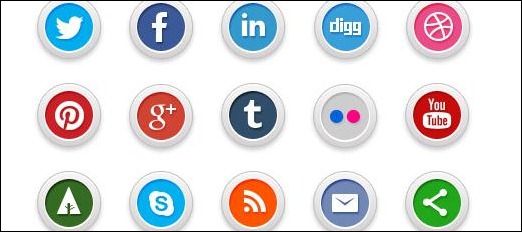 522x232 Free Social Media Icon Sets For Web Developers Pr Marketing