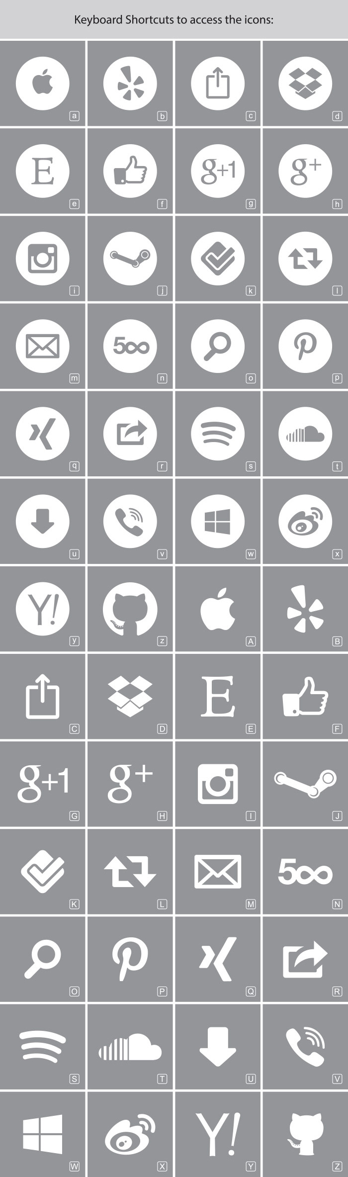 Social Media Icons Pack 700x2367 Social Media Icons Pack