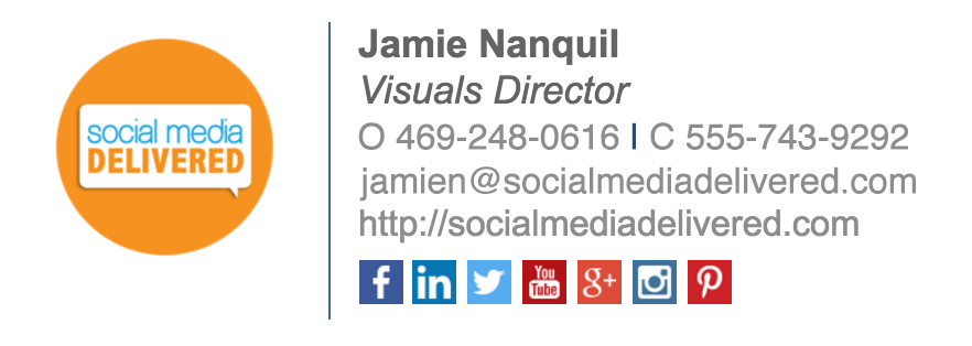 882x314 How To Email Signatures And Social Media Icons Social Media