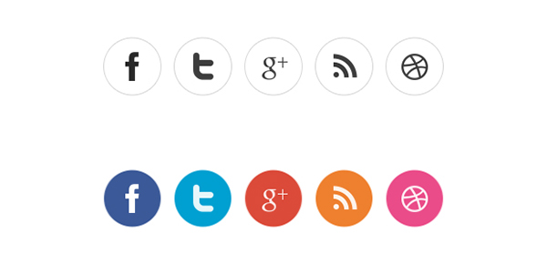 600x290 Social Media Icons For Website On Student Show