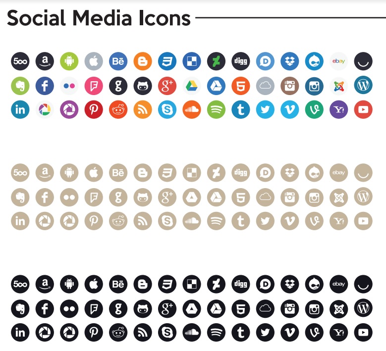 779x709 Free Download Social Media Icons For Adobe Illustrator Cole