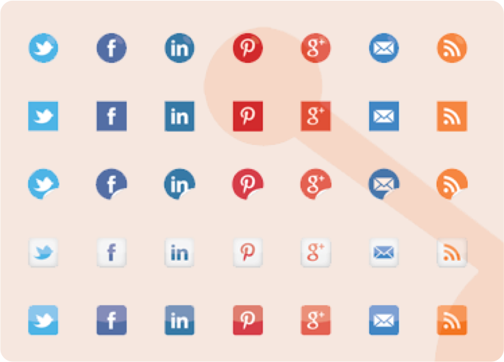 Social Media Icon Png at Vectorified.com | Collection of Social Media ...