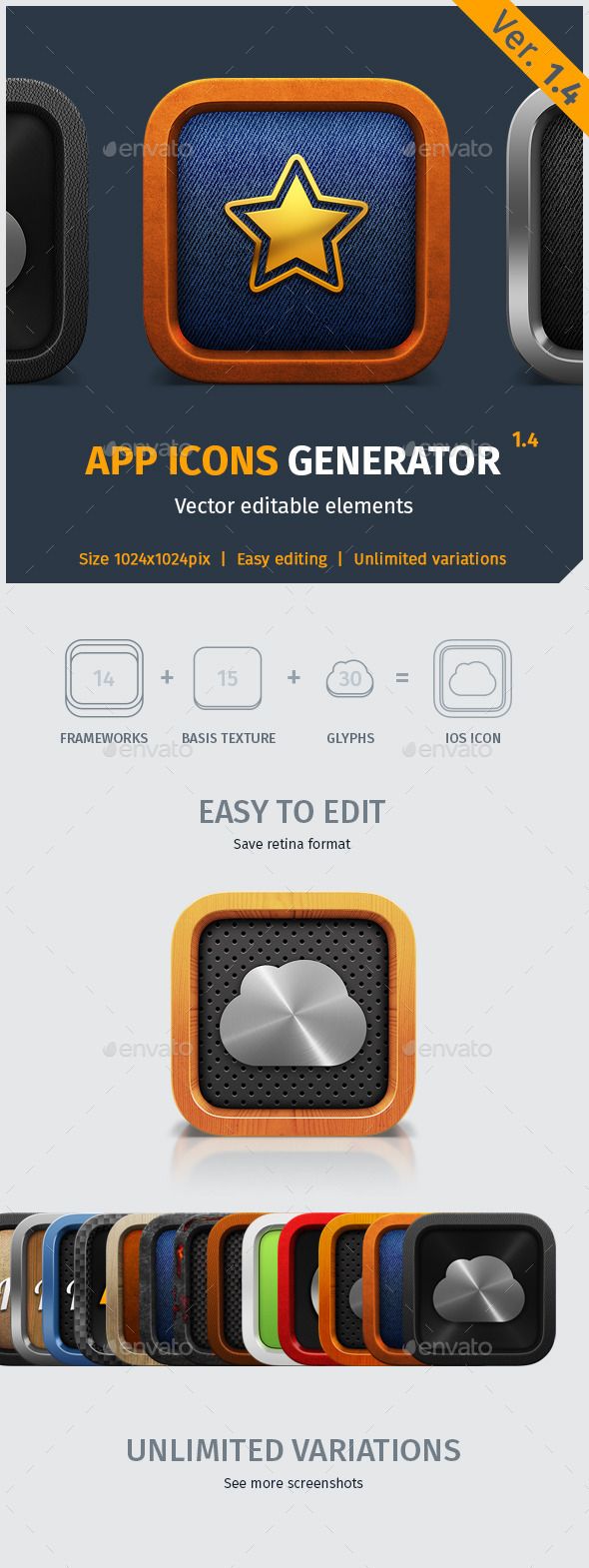 590x1570 Social Media Icon Sets