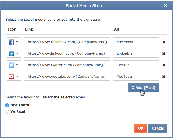 606x483 The Social Media Strip Element Exclaimer Knowledge Base