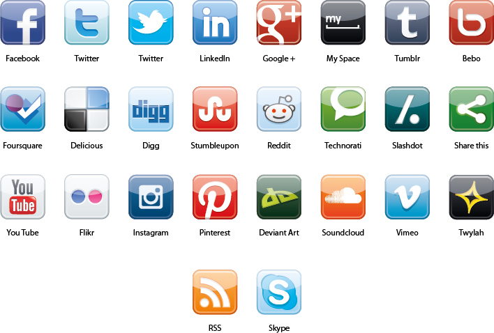 708x478 All Social Media Icons With Names Images