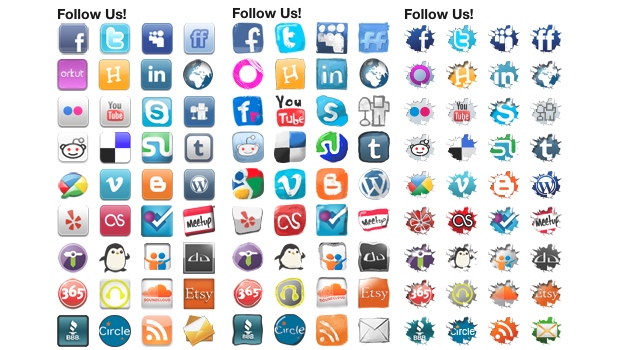 625x350 Social Media Icon List Images