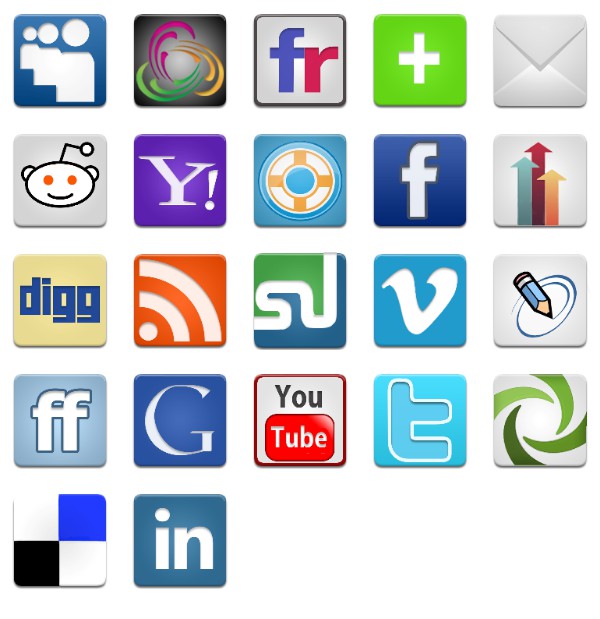 600x619 Sharelove Social Media Icon Pack Free Icon Packs Ui Download