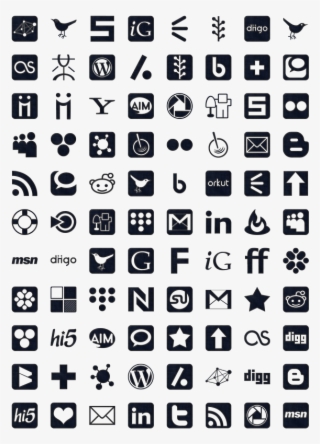 320x444 Social Media Icons Png, Transparent Social Media Icons Png Image