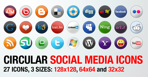 Free Social Media Icons For Use In Inksoft 507x267 Free Social Media Icons For Use In Inksoft