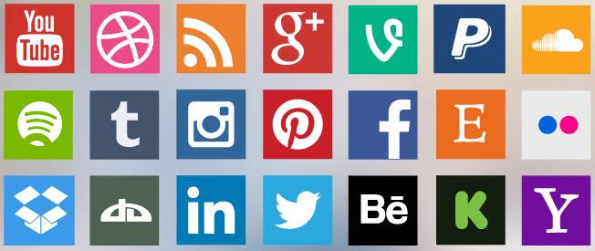 The Best Free Beautiful Social Media Icon Packs 652x275 The Best Free Beautiful Social Media Icon Packs