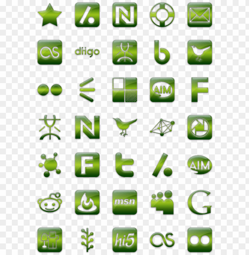 Green Jelly Social Media Icon Pack 840x859 Green Jelly Social Media Icon Pack