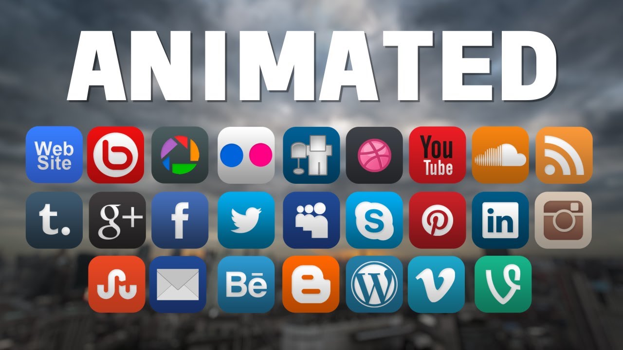 Social Media Icons Free Download Photoshop! 1280x720 Social Media Icons Free Download Photoshop!