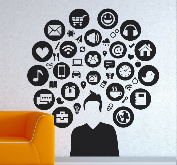 752x703 Media Man Decal