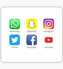 210x230 Social Media Icons Gifts Merchandise Redbubble