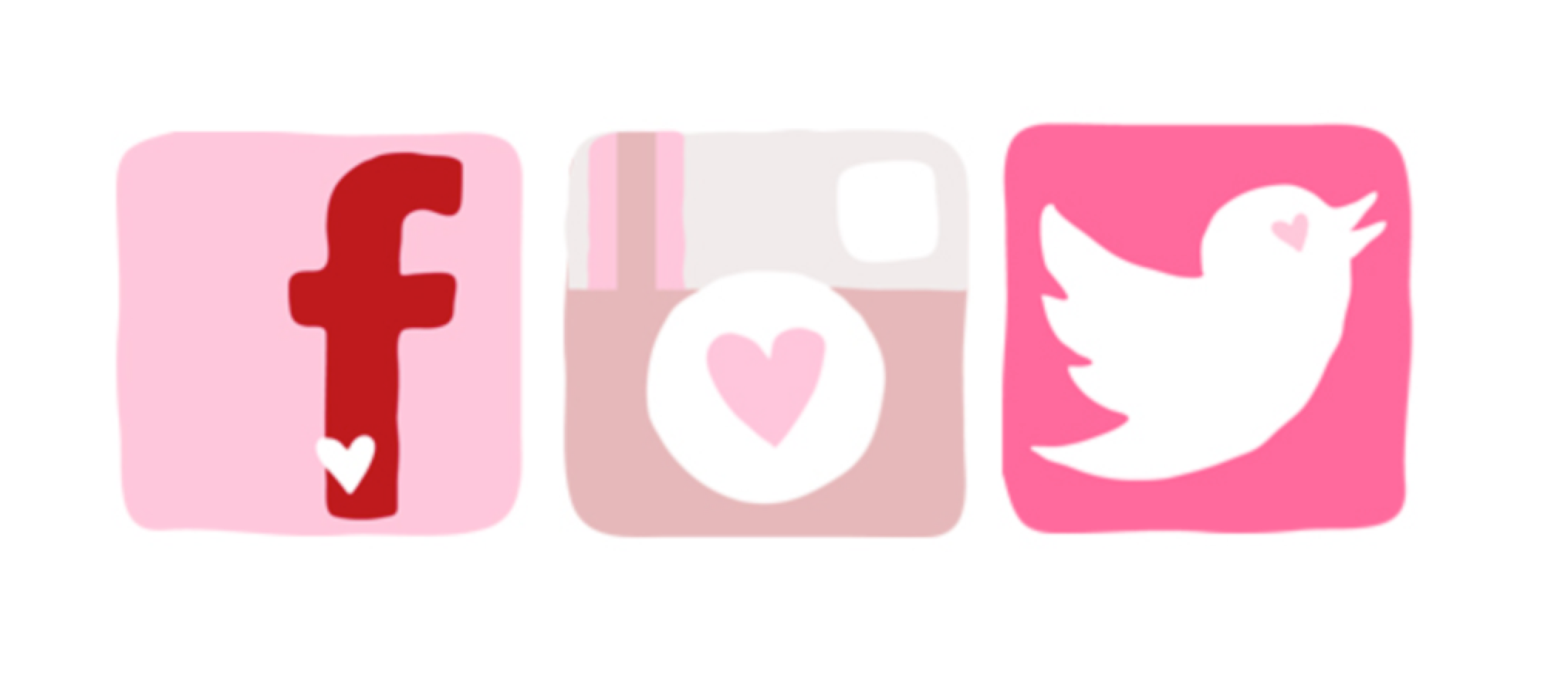 2032x884 V Day Social Media Icons