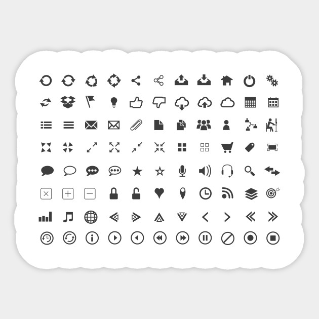 630x630 Web Social Media Icons