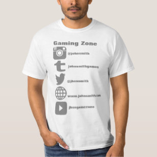 Social Media Icon T Shirts 307x307 Social Media Icon T Shirts