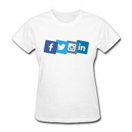 Social Media Icons Women's T Shirt Spreadshirt 190x190 Social Media Icons Women's T Shirt Spreadshirt