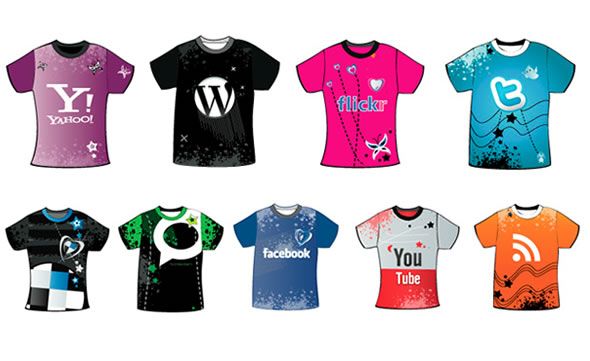 T Shirts Web Icons Social Media Icons, Social Icons, Graphic 590x361 T Shirts Web Icons Social Media Icons, Social Icons, Graphic