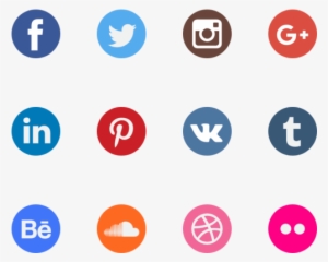 300x240 Social Media Icons Png, Transparent Social Media Icons Png Image