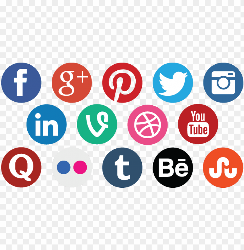 Social Media Icon Transparent Background at Vectorified.com ...