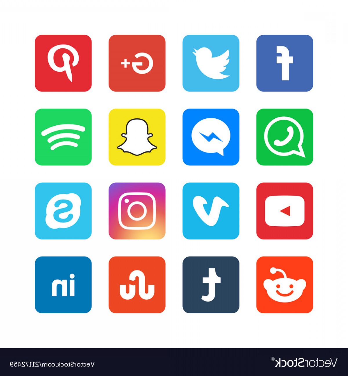 1200x1296 Collection Of Social Media Icons Vector Handandbeak