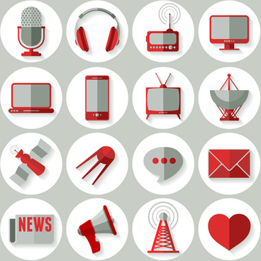 368x368 Social Media Icons Cdr Free Vector Download