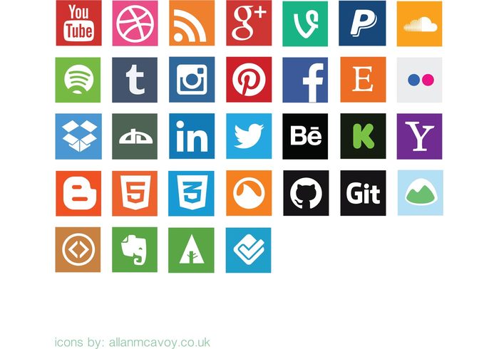 Social Media Black And White Download Pack Png Files, Free 700x490 Social Media Black And White Download Pack Png Files, Free