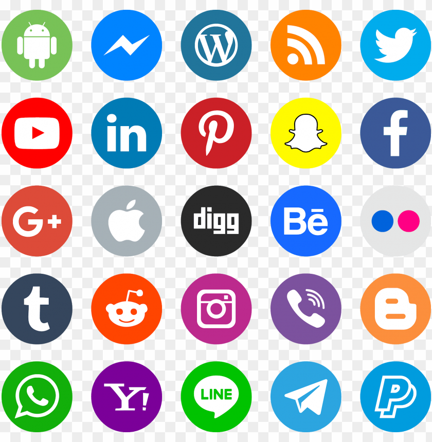 Download Icons Social Media Png Vector 840x859 Download Icons Social Media Png Vector