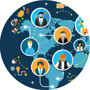 300x300 Social Media Marketing Icon Creative Motion For Media Production