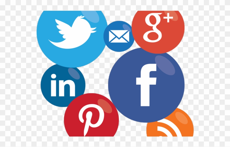 Social Media Icons Clipart Social Marketing 880x561 Social Media Icons Clipart Social Marketing