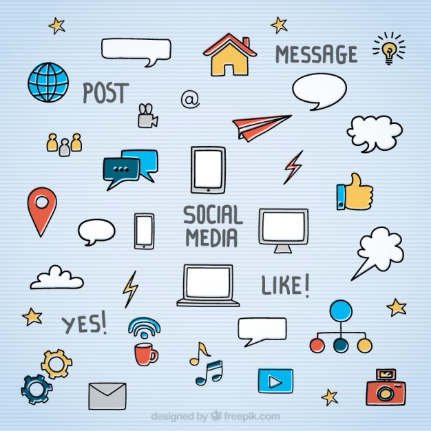 Sketchy Social Media Icons Vector Free Download 626x626 Sketchy Social Media Icons Vector Free Download