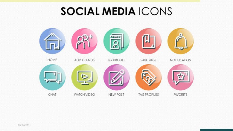 Social Media Icons Free Template 779x438 Social Media Icons Free Template