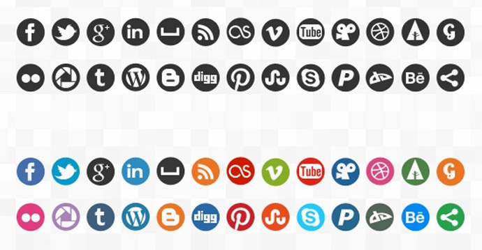 Social Media Web Icon