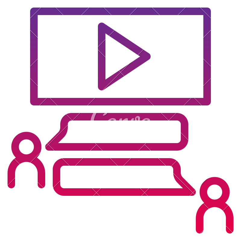 800x800 Comment Video Media Online Social Network Icon