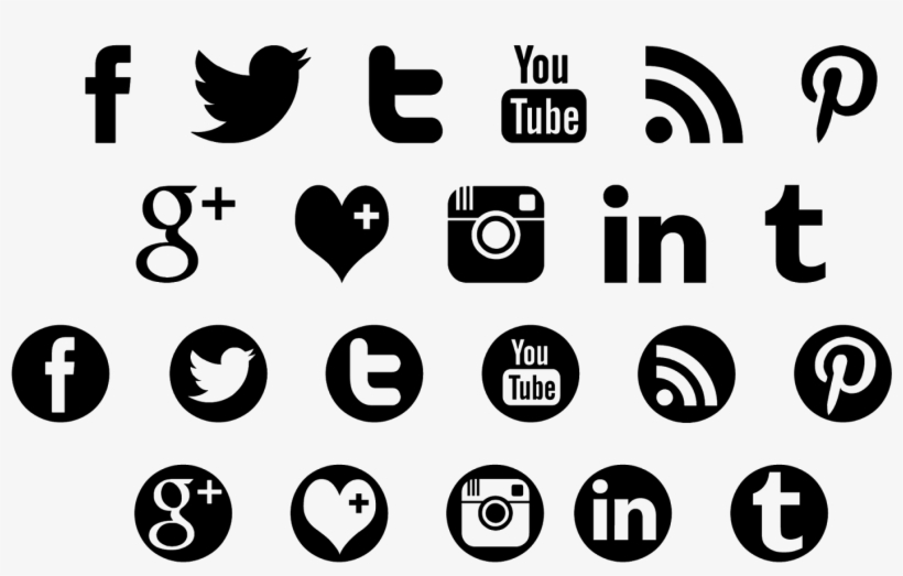 820x523 Free Transparent Png Social Media Icons Transparent Png Png