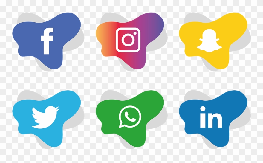 880x547 Social Media Icons Facebook Like And Love Buttons Png