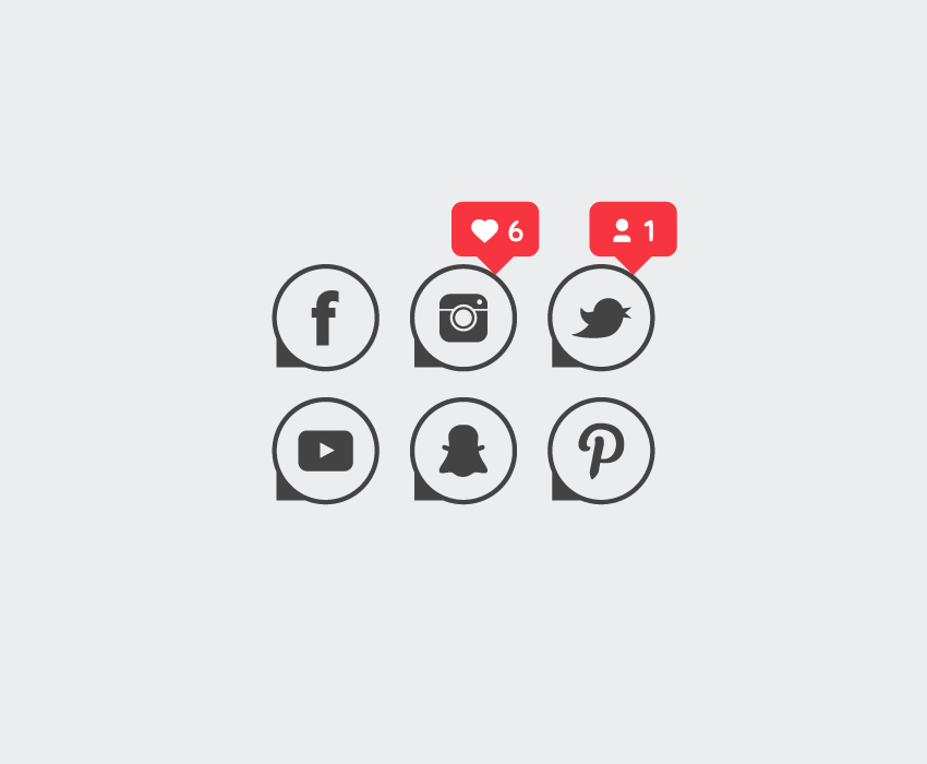 850x700 How To Make Social Media Icons In Vector