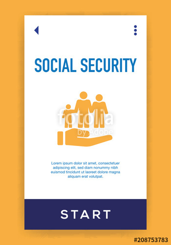 350x500 Social Security Icon Stock Image And Royalty Free Vector