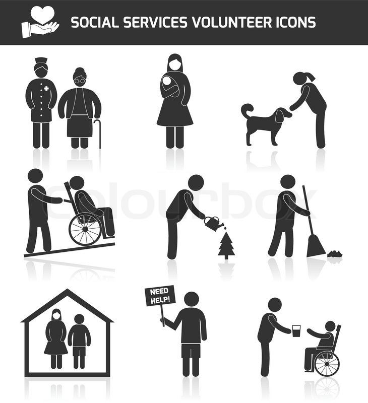 730x800 Social Responsibility Services And Stock Vector Colourbox