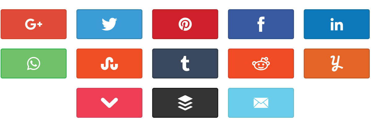 1200x412 Beautiful Social Sharing Buttons